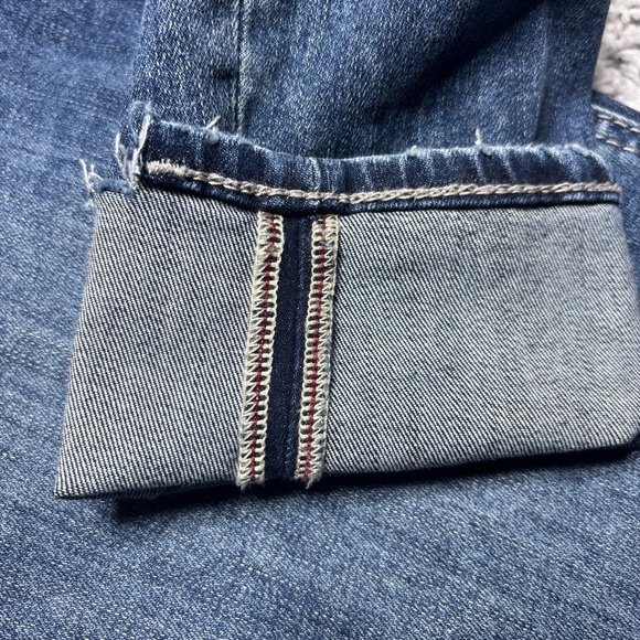 Silver Jeans Womens 32 Avery Skinny Selvedge Denim Big Stitch Embroidered Street - Picture 4 of 5